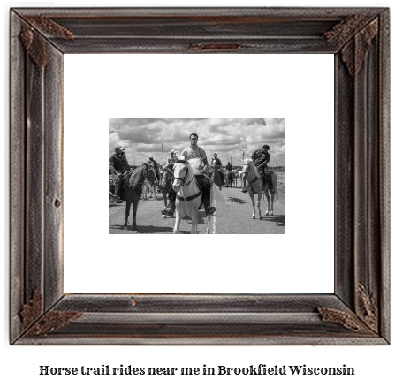 horse trail rides near me in Brookfield, Wisconsin